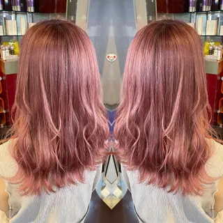 セミロング カラー 横浜カットパーマ 特殊/ 平林侑馬のヘアスタイル