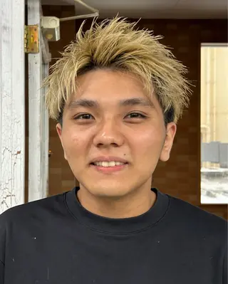 ショート カラー メンズ HANGOUT/だん 短髪指名No.1のヘアスタイル