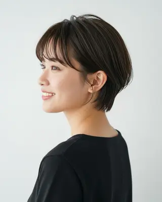 ショート 【顔イメージ診断】 海老原寛大のヘアスタイル