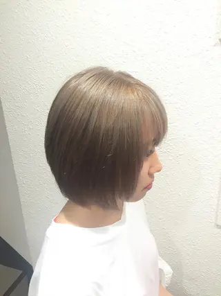 ショート カラー パーマ ヘアアレンジ メンズ キッズ ネイル マツエク・マツパ 新宿/髪質改善/ 美髪矯正✨浅江通友のヘアスタイル