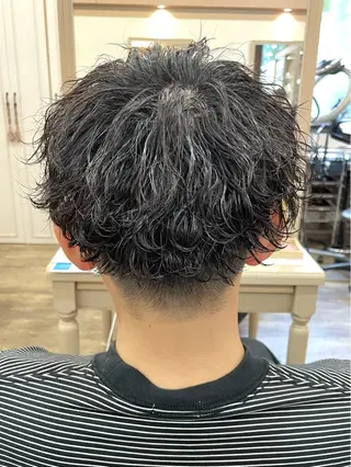 ショート パーマ メンズ メンズパーマ🌀/ 中村郁未のヘアスタイル