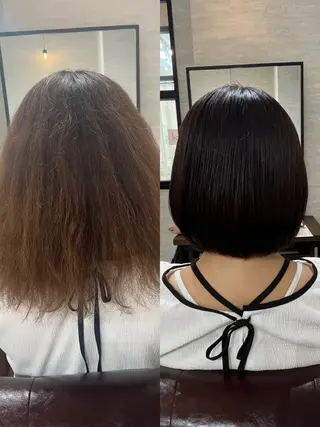 ショート ✨美髪縮毛矯正× ショート/佐藤恵太のヘアスタイル