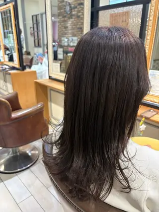 ロング カラー SUZUKI AIRIのヘアスタイル