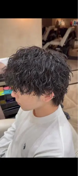パーマ メンズ パーマ/メンズ カット/ioriのヘアスタイル
