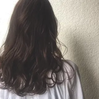 ロング パーマ 小川 舜人のヘアスタイル