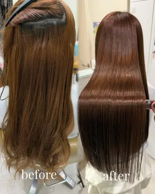 パーマ suzuna/暖色 カラー💞/スパのヘアスタイル
