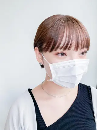 ショート カラー Takuma Suzuki中目黒のヘアスタイル