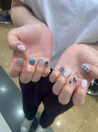 ネイル なぽ ❤︎長さだし / 韓国nailのネイルデザイン