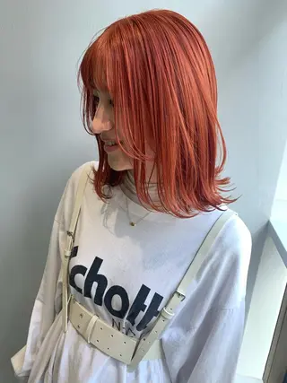 ミディアム 是非可愛くさせて ください🩷sakiのヘアスタイル