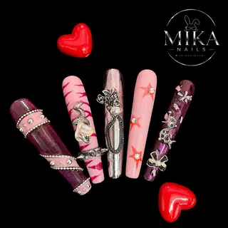 ネイル Rina Mika Nailsのネイルデザイン