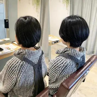 ショート ヘアアレンジ 七原 海夕のヘアスタイル