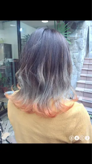ミディアム カラー 美髪矯正✖️似合わせ 🌻ヒトミのヘアスタイル