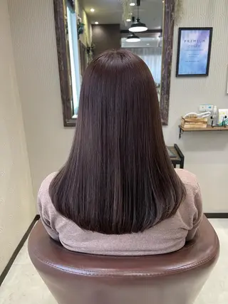 ロング カラー ハイトーン belle ナホのヘアスタイル