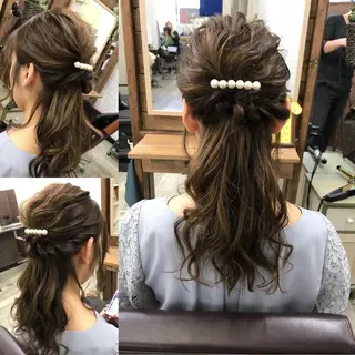 セミロング ヘアアレンジ 大賀 海夕の眉毛・アイブロウイメージ