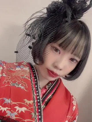 ショート カラー パル__レイヤー/パ ーマ/デザインカラーのヘアスタイル