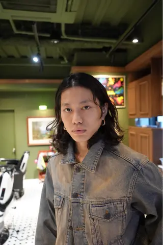 ロング パーマ 赤松 GOODMANのヘアスタイル