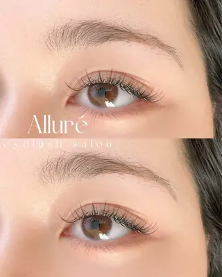 マツエク・マツパ Allure ARAREのマツエク・マツパデザイン
