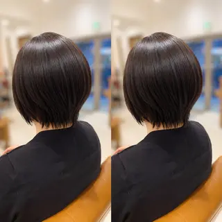 ショート 💗ショート×ボブ 韓国レイヤー宮内諒のヘアスタイル