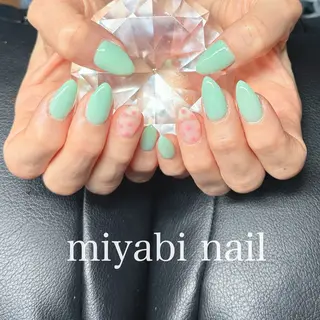 ネイル miyabi nail 桂川駅近くのネイルデザイン