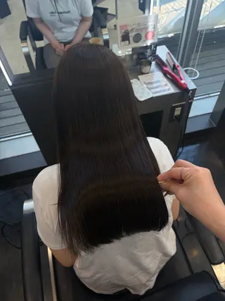 ロング カラー パーマ ヘアアレンジ 髪質改善/艶髪 /SARA💕のヘアスタイル