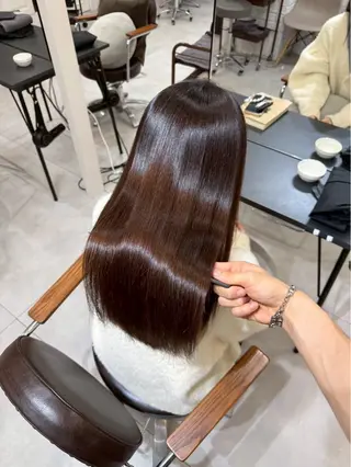ロング 縮毛矯正🫧髪質改善 高原瑞輝のヘアスタイル