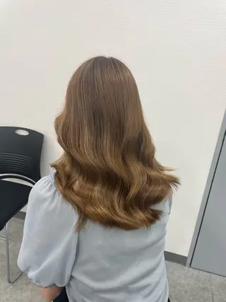 ロング カラー ヘアアレンジ 縮毛矯正🤍 ボブ/ HIKARIのヘアスタイル