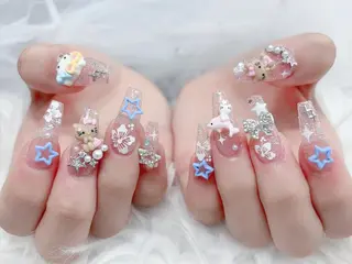 ネイル Hachimochi 🌸長さ出し専門店のネイルデザイン