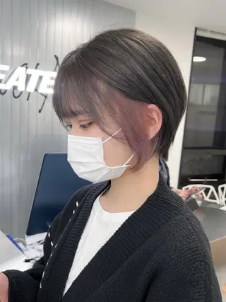 カラー 韓国ヘア赤み消し特化 ー🦋RION🦋のヘアスタイル