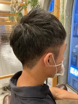 メンズ 大方 いくみのヘアスタイル