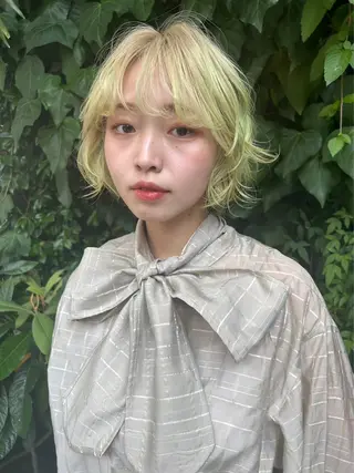 ミディアム カラー cirrus🕊 山縣あかりのヘアスタイル