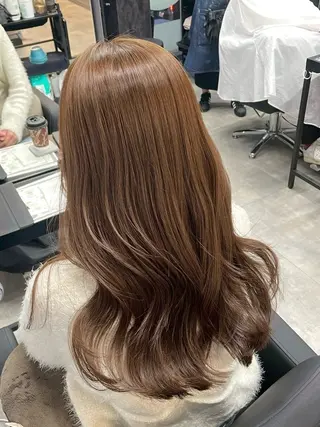カラー りこ / 透明感カラー🎀🫧のヘアスタイル