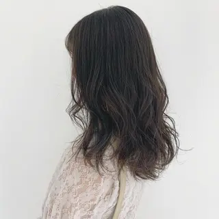 ロング kiyono ⭐︎ダブルカラーのヘアスタイル