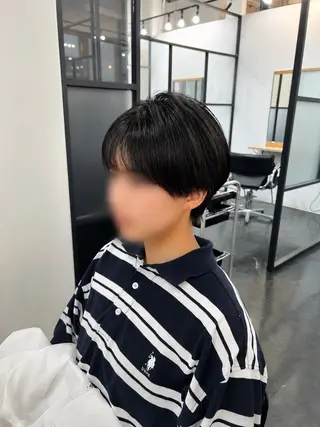 ショート 野尻 拓海のヘアスタイル