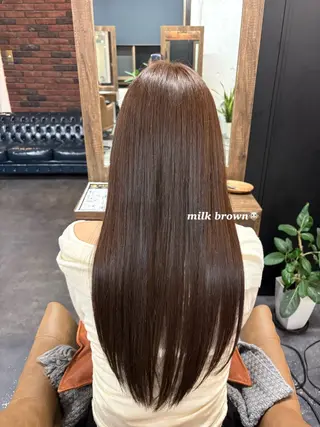 ロング カラー 🫧透明感カラー 槇野🫧のヘアスタイル