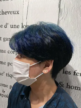カラー メンズ 透明感カラー♪ Hanaeのヘアスタイル