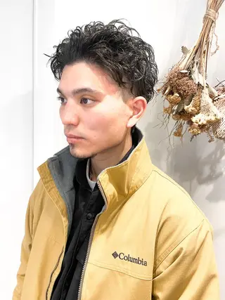 メンズ ショート✨ボブ✨代表 新田見美仁のヘアスタイル