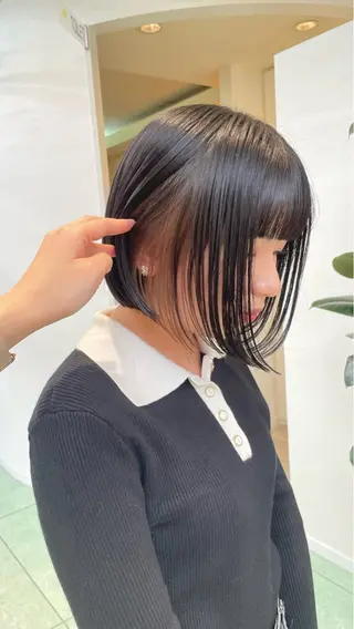 ショート カラー レイヤーカット🪽 Kanaのヘアスタイル