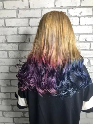 ロング カラー welring hair salonのヘアスタイル