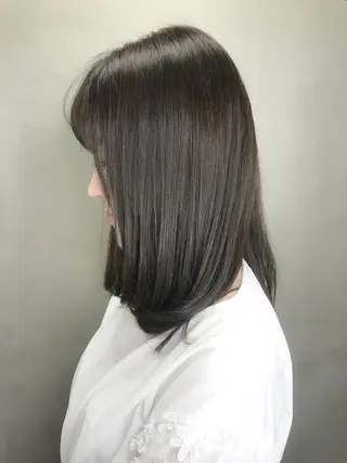 ミディアム カラー 【透明感、艶髪】西村 有司のヘアスタイル