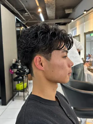 メンズ 加川 隼人のヘアスタイル