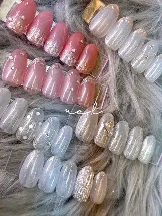 ネイル モチの良さ◉ フィルインネイル♡のネイルデザイン