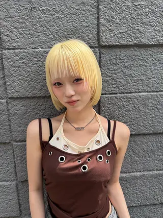 ショート カラー 💎透明感カラー特化 💎TAISEIのヘアスタイル