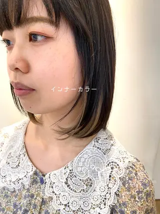 ミディアム CASANE 大橋康智のヘアスタイル