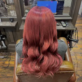 ロング カラー Luce川崎 クロサワのヘアスタイル