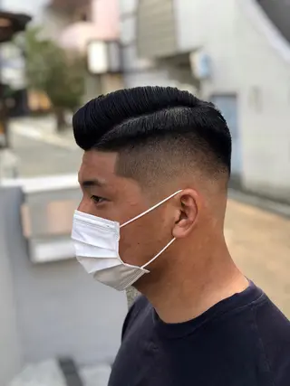 ショート 極川 涼太のヘアスタイル