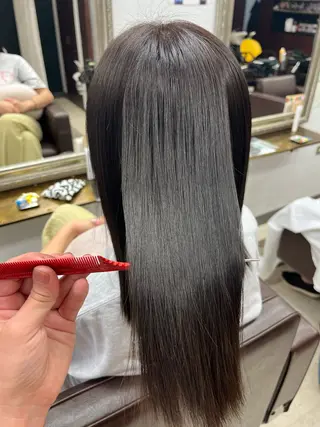 セミロング カラー 産休の為お休みです! 小島凜のヘアスタイル