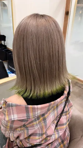 ミディアム カラー オハナ hanabi💫のヘアスタイル