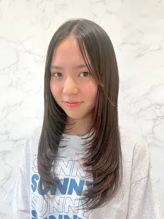 ロング 宮脇 ちなみのヘアスタイル