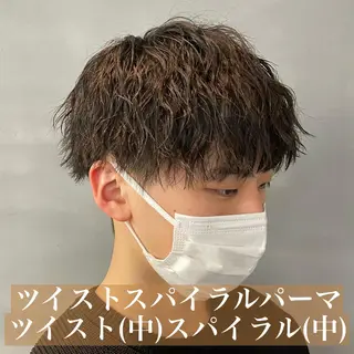 パーマ メンズ 【ニュアンスパーマ】 西岡拓海のヘアスタイル