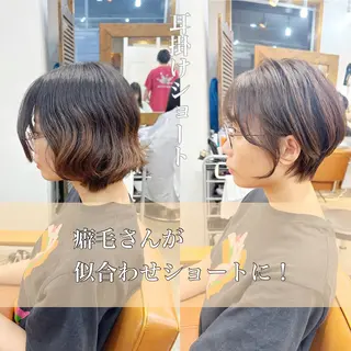ショート 👑銀座ショート/ 絶壁補正/金子涼👑のヘアスタイル
